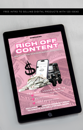Rich Off Content: How to Grow Your Social Media and Earn Money Online