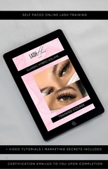Self Paced Online Lash Training