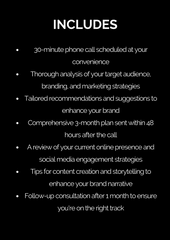 1 on 1 Strategy Call