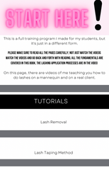 Self Paced Online Lash Training