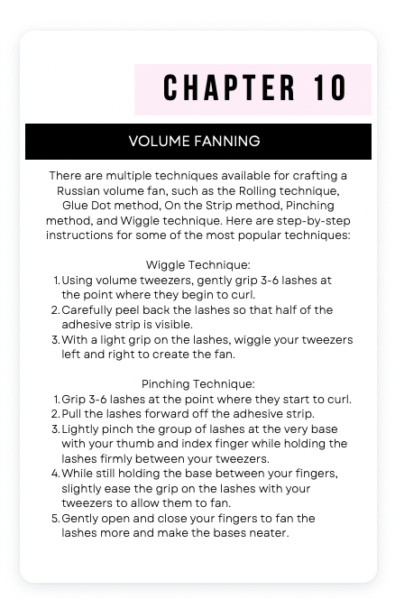 Self Paced Online Lash Training